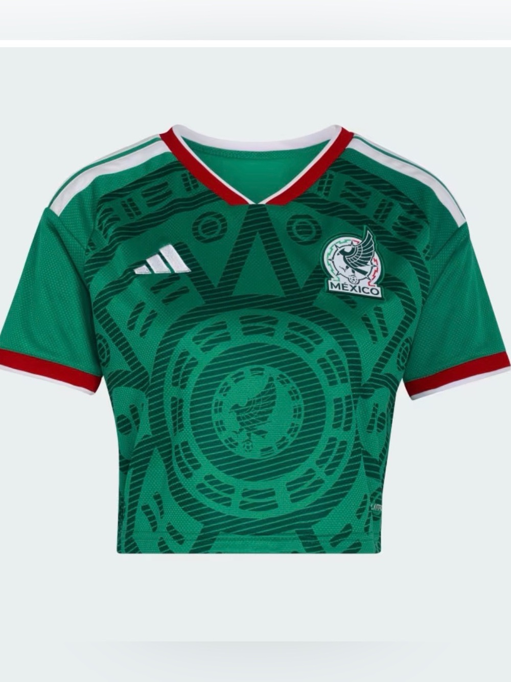 FIFA World Cup 26 - Mexico Jersey Cropped Shirt (Fits as XS)